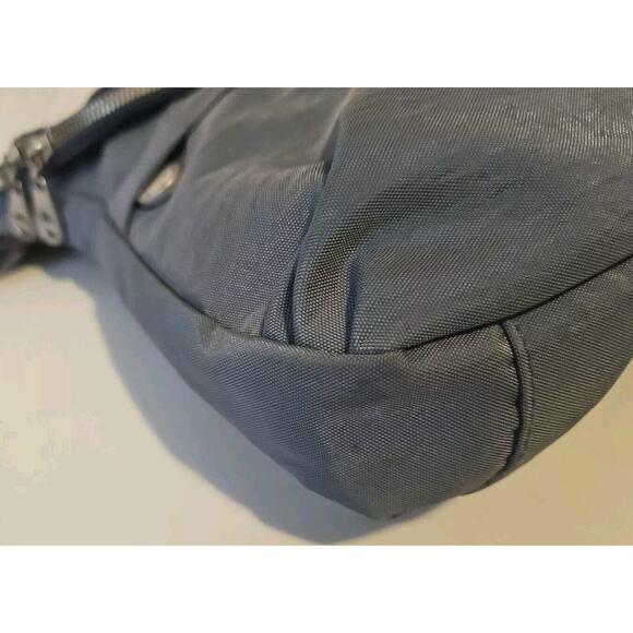 Baggallini Dublin Blue Nylon Crossbody Shoulder Bag EUC 10x12x3 - Picture 12 of 12